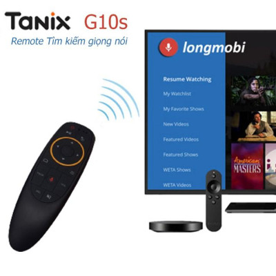 Chuột Bay Tìm Kiếm Giọng Nói Chuyên Dụng Cho Tivi Box G10s - Hàng Chính Hãng