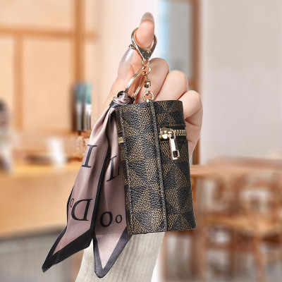 Móc khóa cao cấp đa năng - ví tiền mini ,móc chìa khóa ,túi đựng son môi mini , tai nghe da PU đẹp và dễ thương
