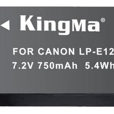 Combo 1 pin 1 sạc đôi Kingma for Canon LP-E12 - Hàng chính hãng