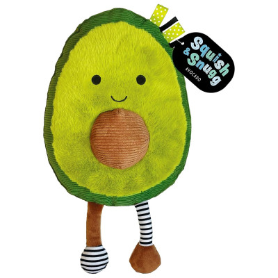 Móc Treo Nhồi Bông Quả Bơ - Squish And Snugg On The Go Avocado