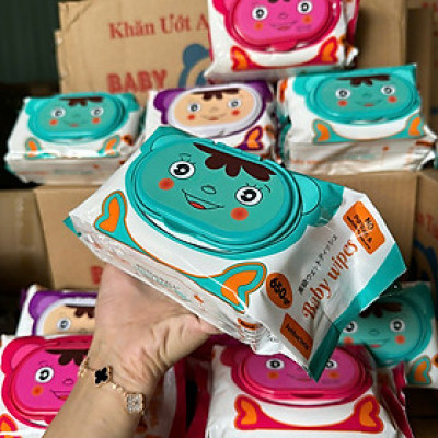 Khăn Ướt Baby Wet Wispes Không Mùi - Không Cồn An Toàn Tiện Lợi Cho Bé Gói Lớn