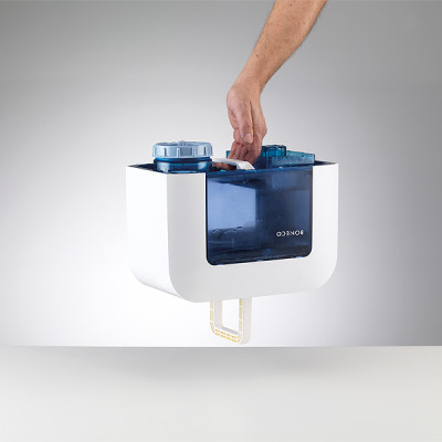 Máy Phun Sương Tạo Ẩm BONECO U700 Sương Nano, Làm Mát, Tạo Độ Ẩm Phòng Điều Hoà, Khuếch Tán Xông Tinh Dầu Thơm, Bộ Lọc Nước Kháng Khuẩn (80m2) - Hàng Chính Hãng