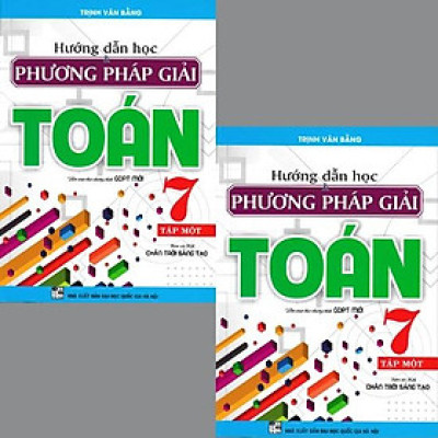 Sách - Combo Hướng Dẫn Học & Phương Pháp Giải Toán Lớp 7 (bám sát sách giáo khoa chân trời sáng tạo - bộ 2 cuốn - HA)
