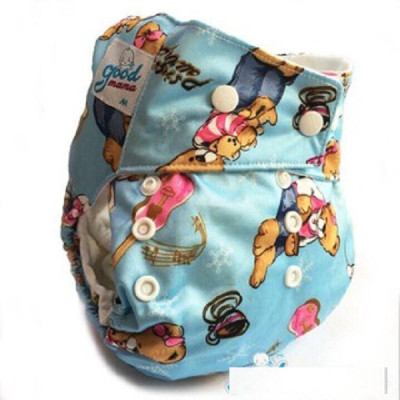 Bỉm vải siêu chống tràn goodmama cho bé từ 10-18kg