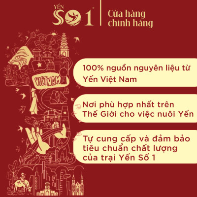 [6 Lọ Yến 70ml] Yến Số 1 Chưng Sẵn Dành Cho Trẻ Em, Yến Tươi 600mg Bổ Sung Vitamin D3