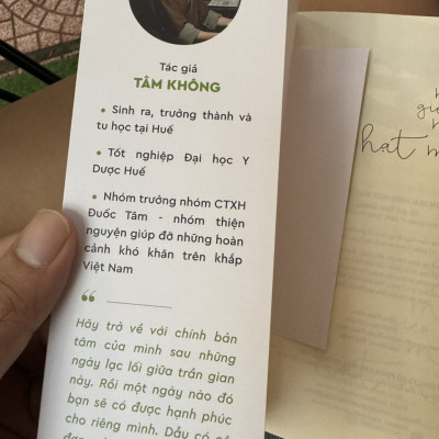 SỚM MAI GIEO MỘT HẠT MẦM – Tâm Không – Saigon Books – NXB Thế giới
