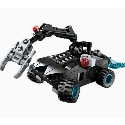 Đồ chơi -  QMAN - 1413 Bộ đồ chơi xếp hình mô hình xe chiến đấu Shadow Pulse - giao lẻ ngẫu nhiên