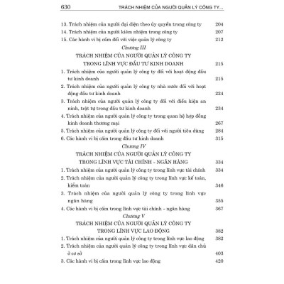 Trách nhiệm của người quản lý công ty (các nghĩa vụ và yêu pháp lý) bản in 2024)