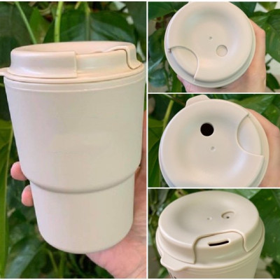 Combo bình nước Charger 830ml làm từ nhựa tritan + cốc giữ nhiệt có nắp xoay 320ml hàng nội địa Nhật Bản