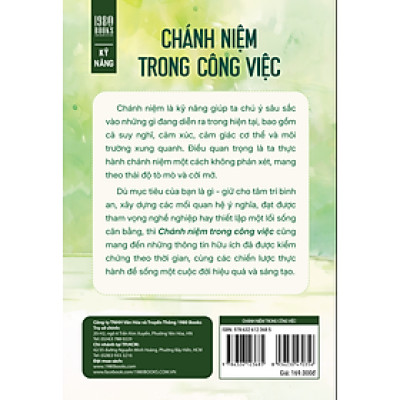 Chánh Niệm Trong Công Việc