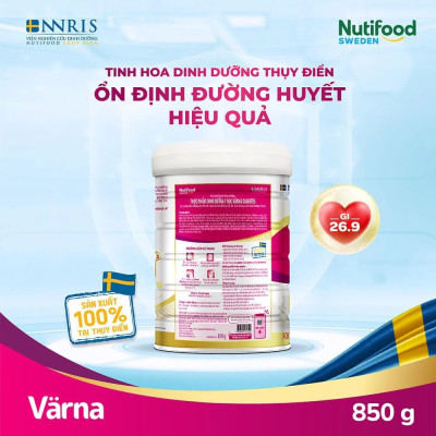 Sữa Bột Värna Diabetes lon 850g