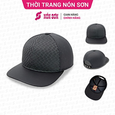 ƯU ĐÃI - Mũ snapback hiphop nam nữ NÓN SƠN chính hãng MC210BK-XM5