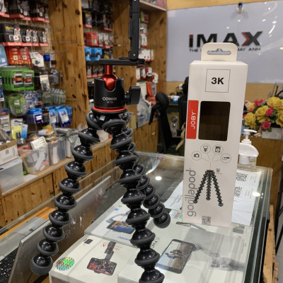 Chân xoắn Joby GorillaPod 3K + Ball Coman, Hàng chính hãng