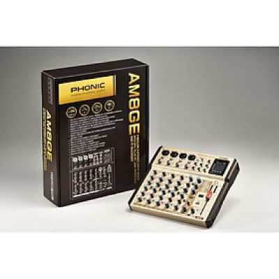 Mixer 8 kênh PHONIC AM8GE – Hàng Chính Hãng