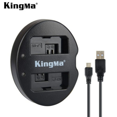 Combo 1 pin 1 sạc Kingma for Canon LP-E5 - Hàng chính hãng