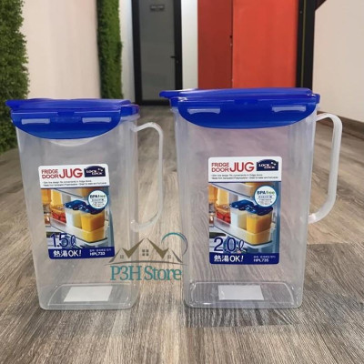 Bình nước Lock&Lock dạng rót Jug 1.5L/2L/3L HPL733 HPL735 HAP607 nhựa PP an toàn thực phẩm
