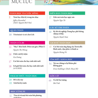 Tạp chí Pi- Hội Toán học Việt Nam số 10/ tháng 10 năm 2020