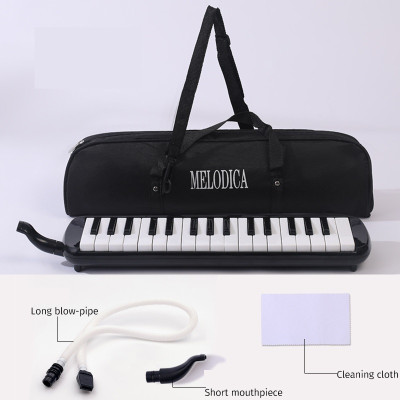 Kèn Melodica Loại 1 | Kèn Phím Melodica 32 Phím Có Túi Vải | Tặng Kèm Khăn Lau, Ống Dây Chất Lượng Cho Học Sinh