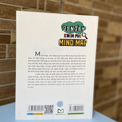 Sách - 21 Ngày Khám Phá Mind Map - Một Trải Nghiệm Tư Duy Hoàn Toàn Mới (Plan) - Minh Long
