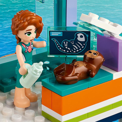 Đồ Chơi Lắp Ráp Trung Tâm Cứu Hộ Sinh Vật Biển Lego Friends 41736 (376 chi tiết)