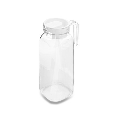Bình nước nhựa màu trắng trong giống thủy tinh 1.2L - 376446 . NHẬP KHẨU VÀ PHÂN PHỐI CHÍNH HÃNG COBI HOME.