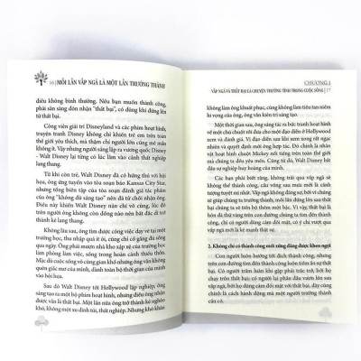 Sách - Mỗi lần vấp ngã là một lần trưởng thành 