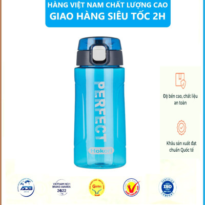 Bình nước thể thao - Bình nước chịu nhiệt 700ml Hokori Việt Nhật. Không mùi ,kháng khuẩn, không chứa BPA an toàn tuyệt đối cho sức khỏe tặng kèm hình dán sticker- Hàng chính hãng