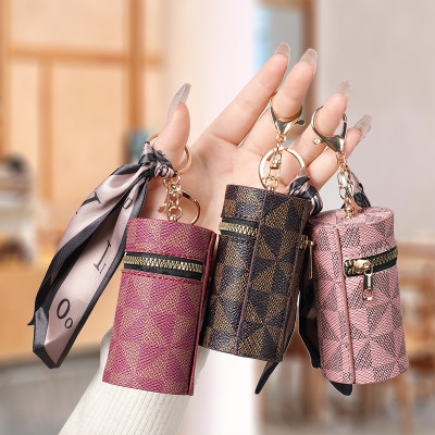 Móc khóa cao cấp đa năng - ví tiền mini ,móc chìa khóa ,túi đựng son môi mini , tai nghe da PU đẹp và dễ thương