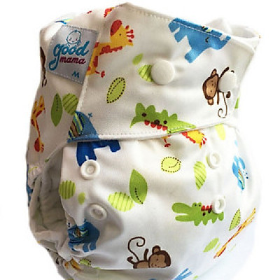 Tã vải Goodmama Siêu chống Tràn size M(3-12kg) size L (10-17kg)