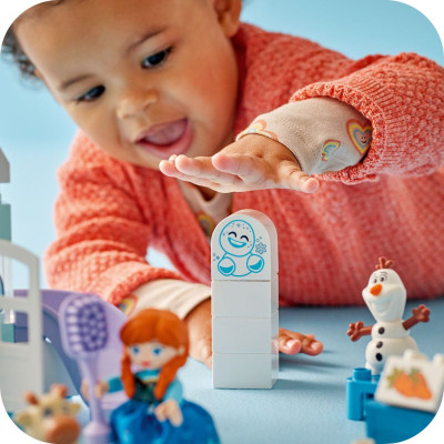 Đồ Bộ Lắp Ráp Bữa Tiệc Tại Lâu Đài Băng Giá Của Anna Và Elsa LEGO DUPLO 10455 (54 chi tiết)