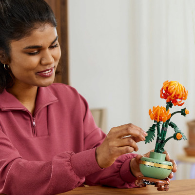 LEGO ADULTS 10368 Đồ Chơi Lắp Ráp Chậu Hoa Cúc Đại Đóa (278 Chi Tiết)