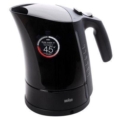 Bình Đun Siêu Tốc Braun WK 300 ONYX - 1.7L (Đen) - Hàng Nhập Khẩu
