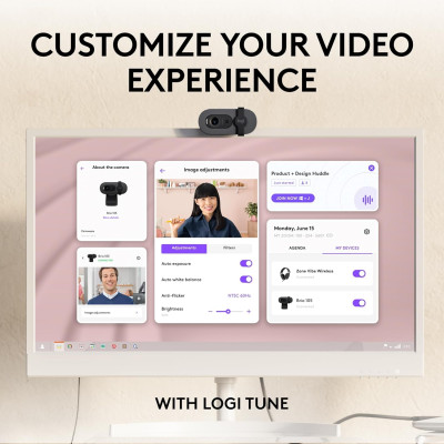 Webcam Logitech Brio 105 Full HD  - hàng chính hãng