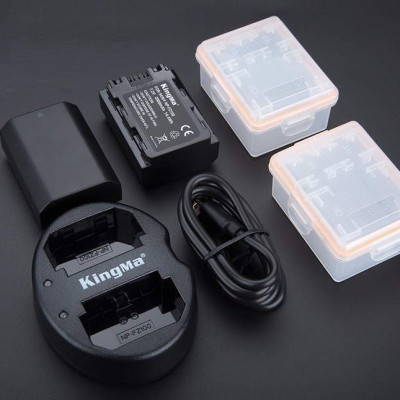Combo 2 pin 1 sạc đôi Kingma NP-FZ100 hàng chính hãng.