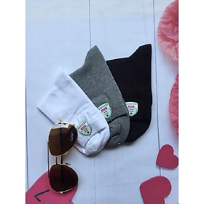 COMBO 3 ĐÔI TÂT NAM DÀI CAO CẤP   - 100% COTTON - KHÁNG KHUẨN KHỬ MÙI