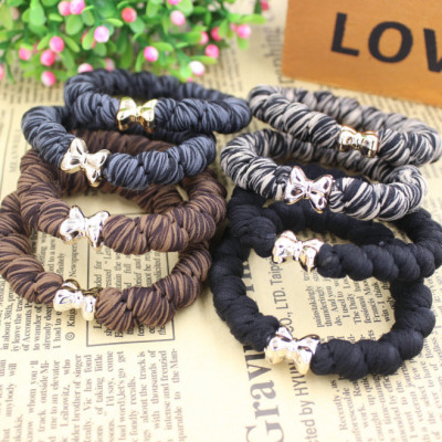 Sét dây buộc tóc tròn to mầu ngẫu nhiên HD29 