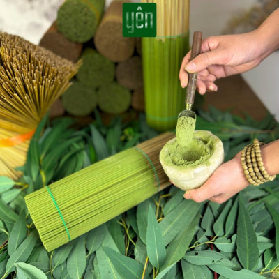 Nhang Thảo Mộc 0.5kg Giá Sỉ Quế Khuynh Diệp Hương Bài Loại 23-30-40cm 400-350-250 Thanh Yên 100 % Tự Nhiên Thờ Cúng