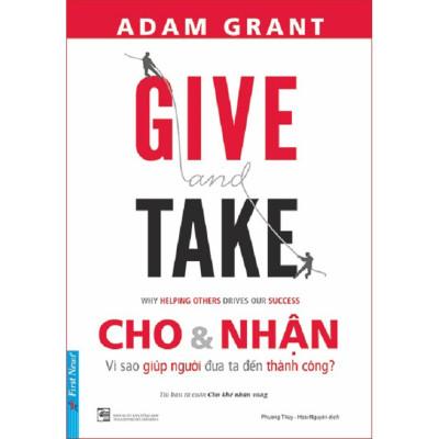 Sách GIVE And TAKE - Cho Và Nhận