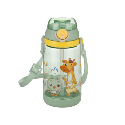 Bình Nước HoKori 450ml Nhựa Việt Nhật Cao Cấp An Toàn Chuẩn Nhật , EU - Hàng chính hãng 