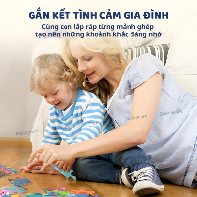 Đồ Chơi Xếp Hình cho bé Vali Khủng Long Dinosaus Age, Đồ Chơi Thông Minh
