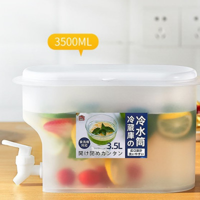 Hộp đựng nước có vòi  3, 5L ,  bình đựng nước  để tủ lạnh , đựng nước trà   ,  detox   ,  nước trái cây ,  tiện dụng  và  cao cấp  , chịu nhiệt rất tiện lợi