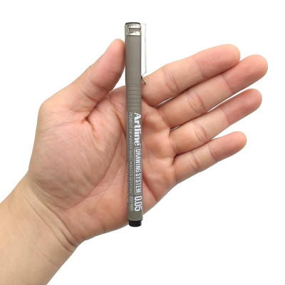 Bút Vẽ Kỹ Thuật 0.05 mm - Artline EK-2305-BK - Màu Đen