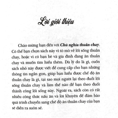 The Little Book Of The Veganism - Chủ Nghĩa Thuần Chay - VL 