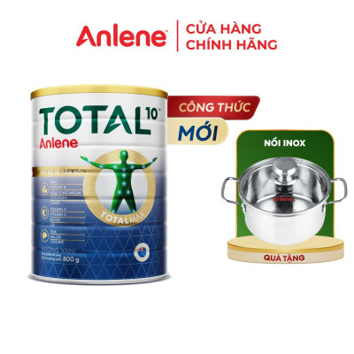 [MỚI] Sữa bột bổ sung dinh dưỡng Anlene Total 10 lon 800g