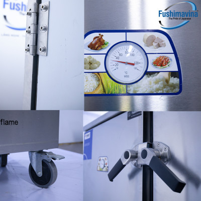 [CỬA HÀNG CHÍNH HÃNG] Tủ Nấu Cơm Dùng Gas Và Điện 24 Khay