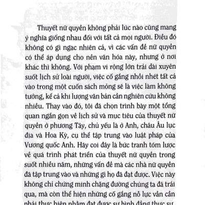 The Little Book Of Femnism - Thuyết Nữ Quyền - VL