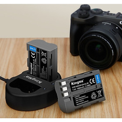 Bộ 2 pin 1 sạc Kingma cho Nikon EN-EL3, Hàng chính hãng