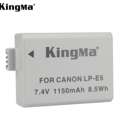 Combo 1 pin 1 sạc Kingma for Canon LP-E5 - Hàng chính hãng