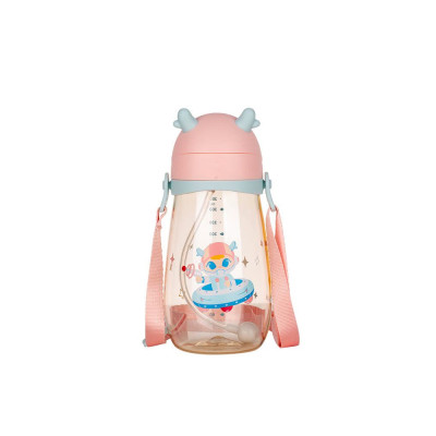 Bình Nhựa Trẻ Em Chú Hươu Nhỏ LocknLock - 450ml - 2 Màu (Xanh Mint, Hồng) - HAP910
