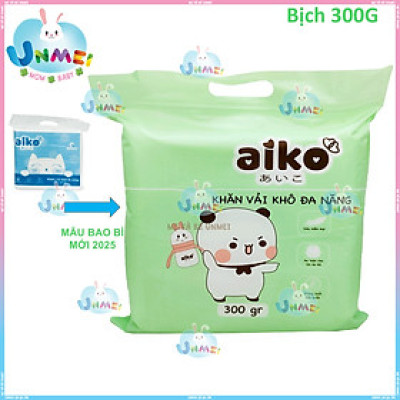 Chính Hãng Khăn Vải Khô Cao Cấp Đa Năng Aiko 270 tờ